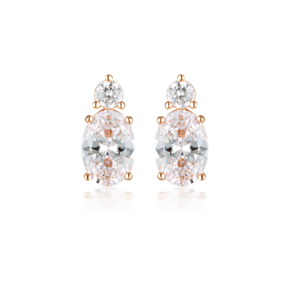 Georgini Aurora Australis Earrings Rose Gold_0