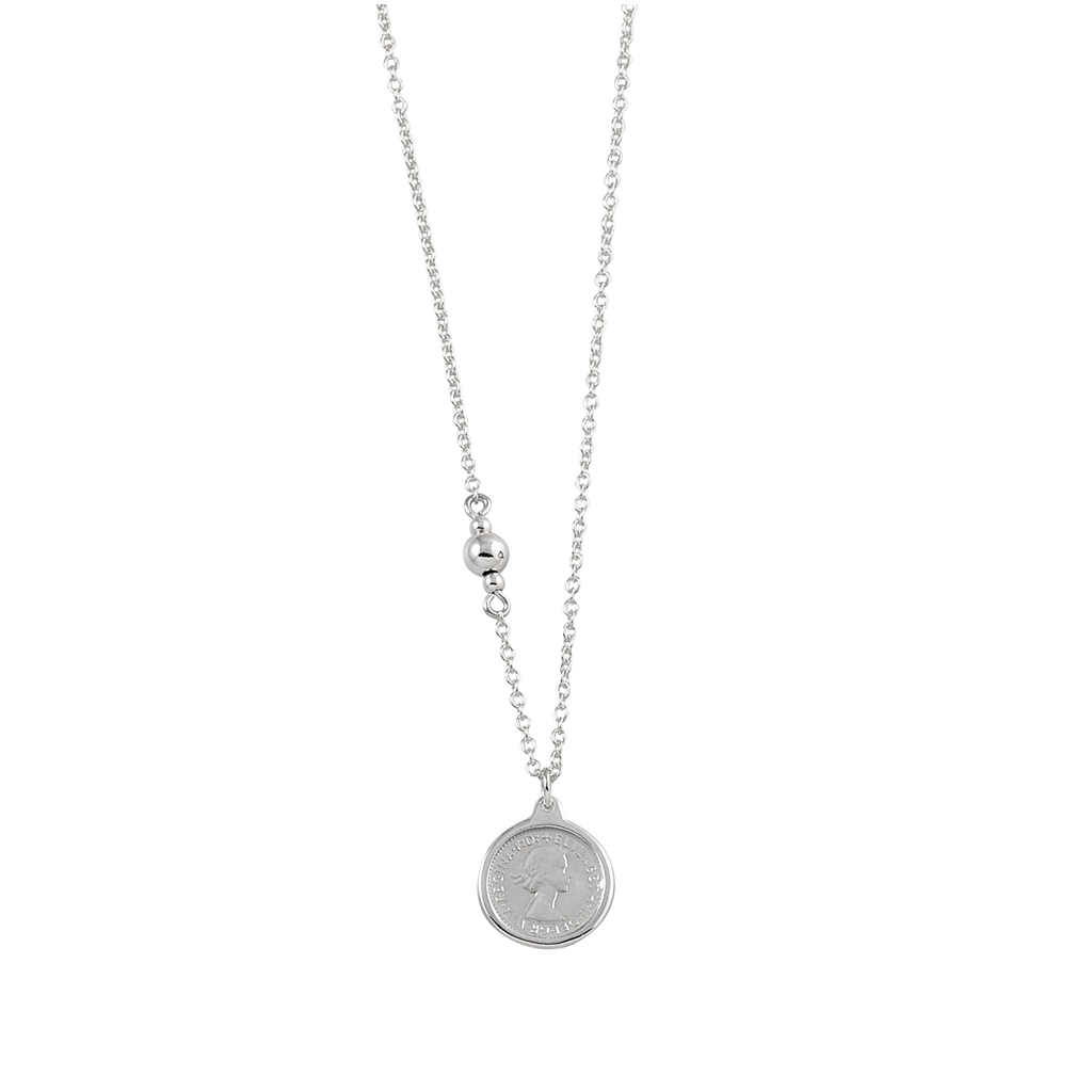 FINE THREEPENCE NECKLACE_0