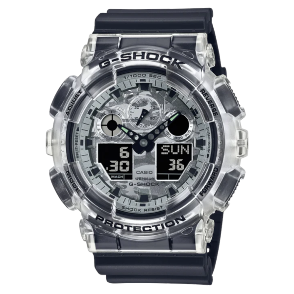 G-SHOCK Duo Metallic Cameo Watch GA100SKC-1A_0