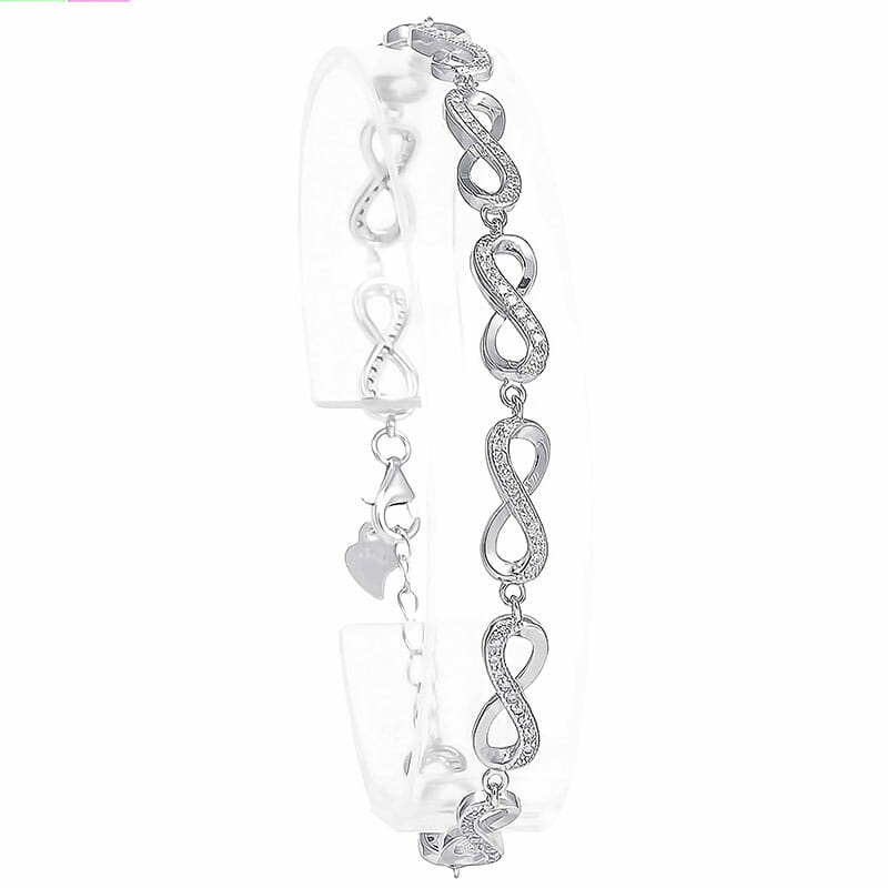 Silver Supple Bracelet Silver Plated