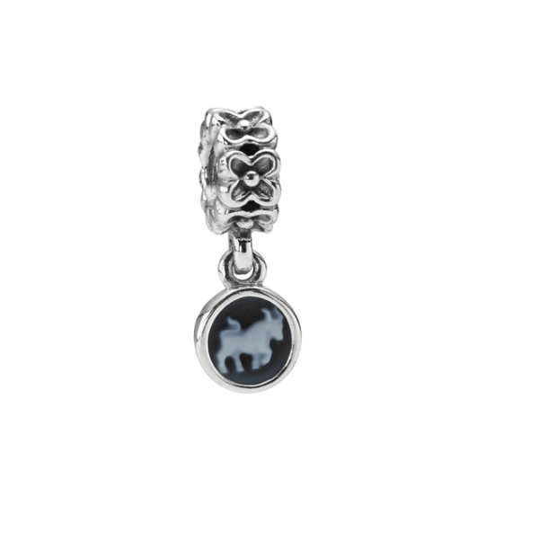 Pandora Sterling Silver Cameo Zodiac Taurus_0