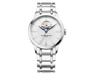 Baume and Mercier Classima Open Heart Automatic