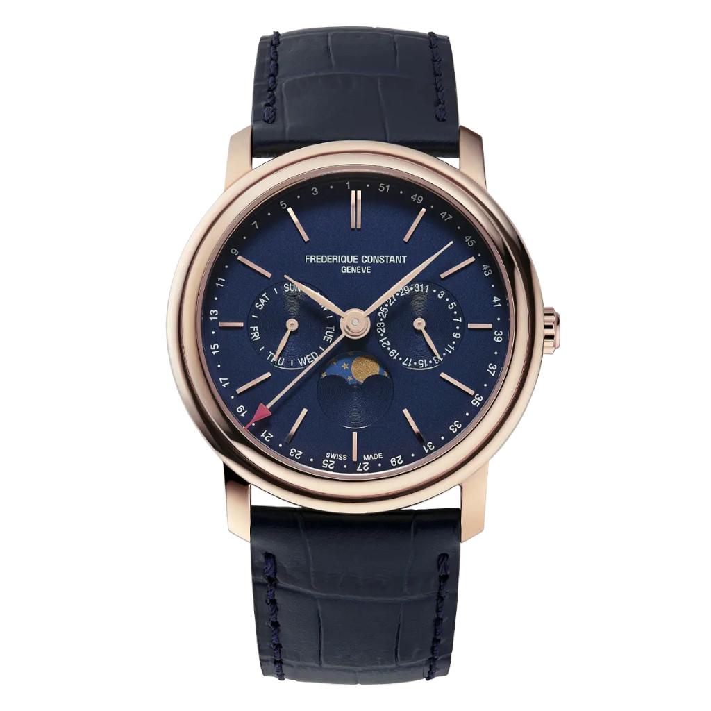 Frederique Constant Classics Quartz GMT FC-252NS5B6 | Helveti.eu