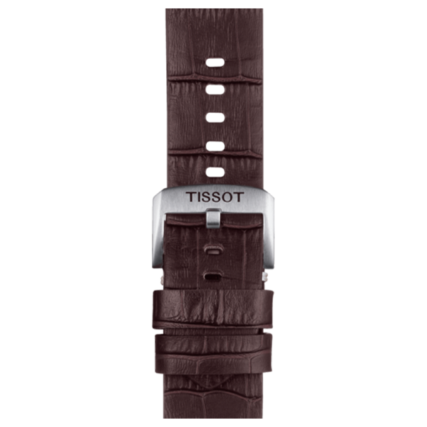 Tissot Official Brown Leather Strap Lugs 22 MM_0