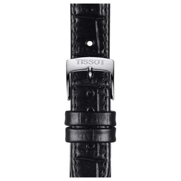 Tissot Official Black Leather Strap Lugs 15 MM_0