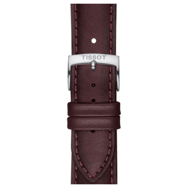 Tissot Official Brown Leather strap Lugs 20 MM_0