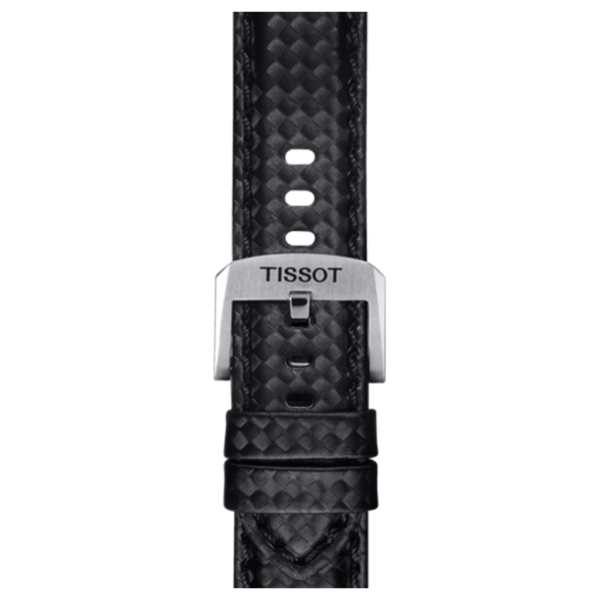 Tissot Official Black Fabric Strap Lugs 20 MM_0