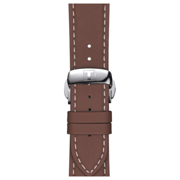 Tissot Official Brown Leather Strap Lugs 21 MM_0