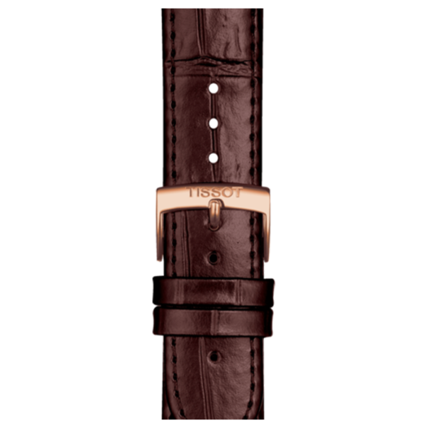 Tissot Official Brown Leather Strap Lugs 20 MM_0