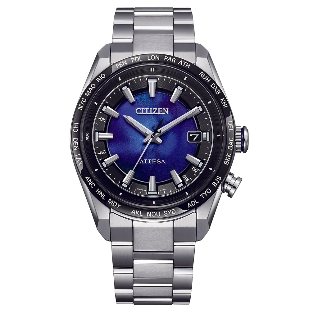 Citizen Eco-Drive Satelite Wave Unite With Blue CB0288-65