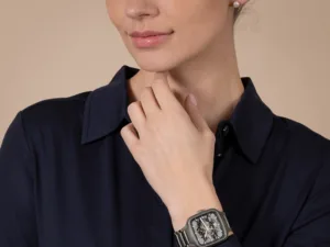 An automatic watch—also called a self-winding watch—is a type of mechanical watch that winds itself using the natural motion of the wearer’s wrist. Inside the watch is a semi-circular metal weight called a rotor. As you move your wrist, the rotor spins around and transfers energy through a series of gears to wind the mainspring (the “power source” of the watch). The mainspring stores this energy and slowly releases it, driving the gears that move the watch’s hands.