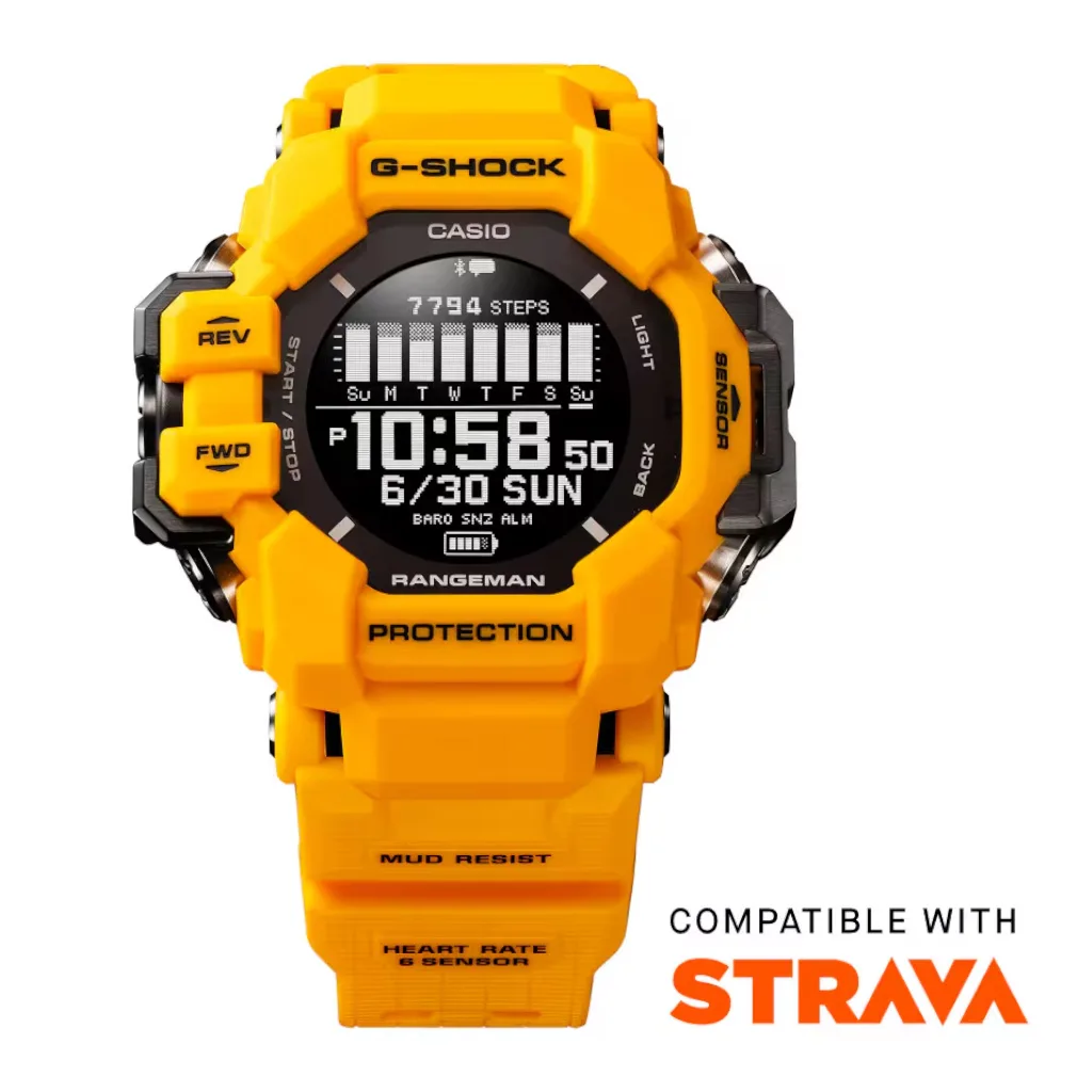 G Shock Dig Gps Rangeman Yellow GPRH1000-9D_1