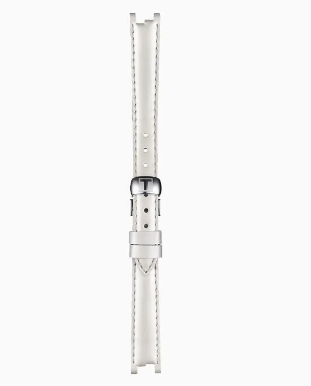 Tissot official White leather Strap Lugs 12MM_1
