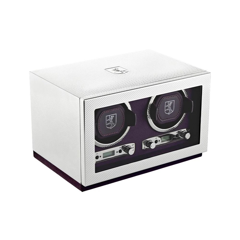 WOLF Silver Double Watch Winder - Image 2