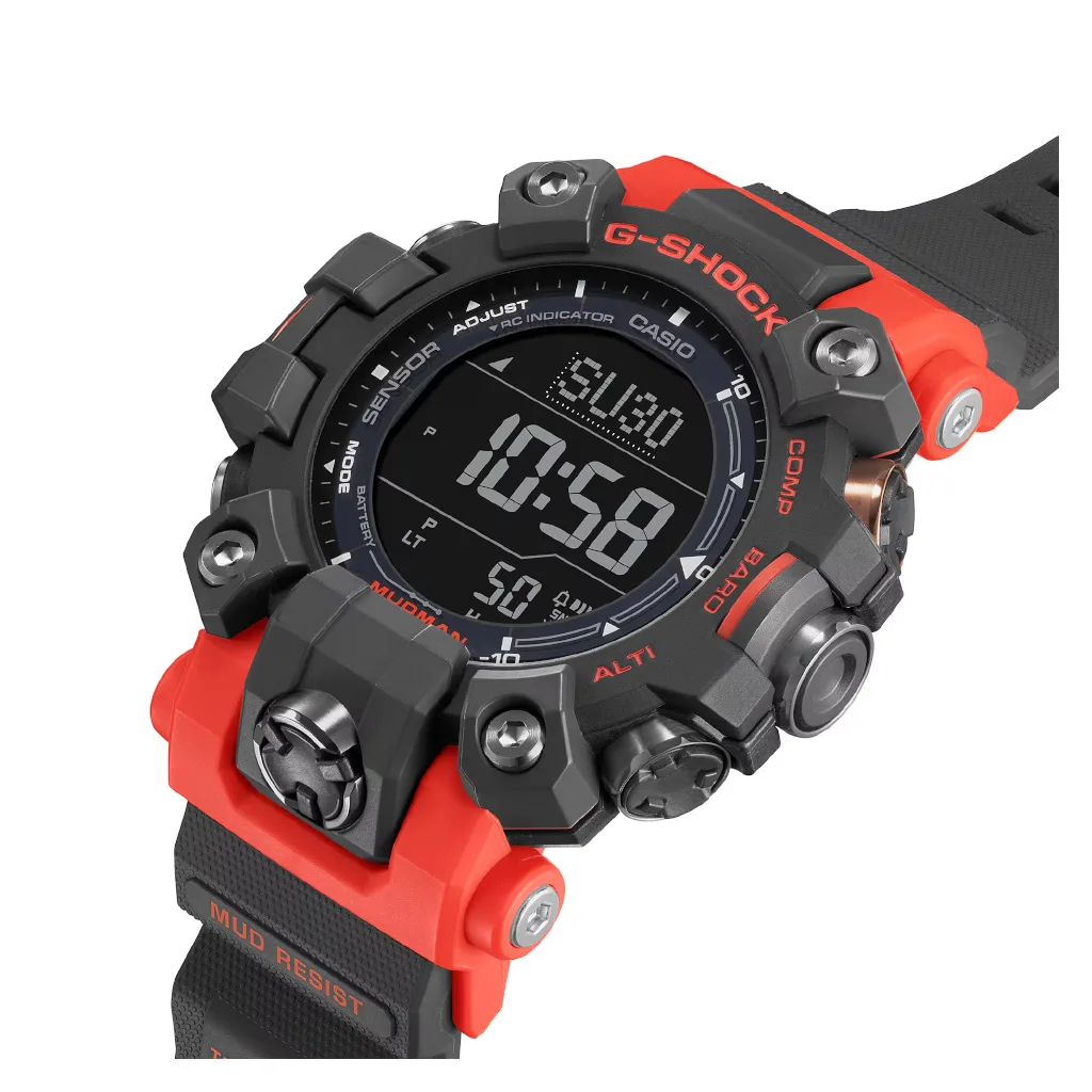 G Shock Dig Duplex Mudman Grey/Orange GW9500-1A4_4