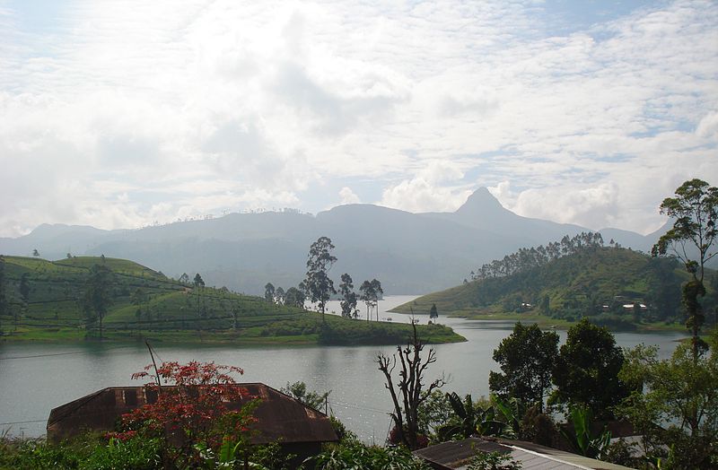 A view of Sripada from Maskeliya