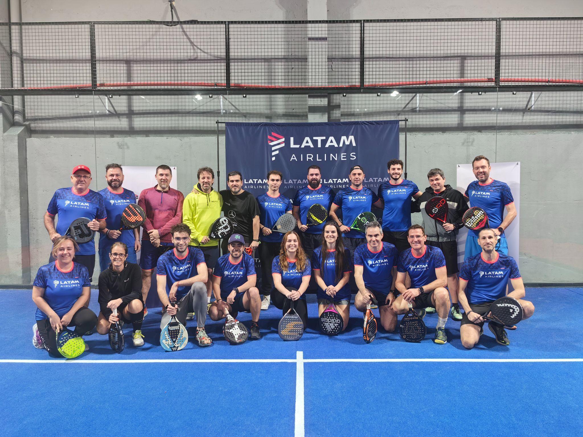 Latam Airlines launches the ‘padel league’, a tournament for travel agents