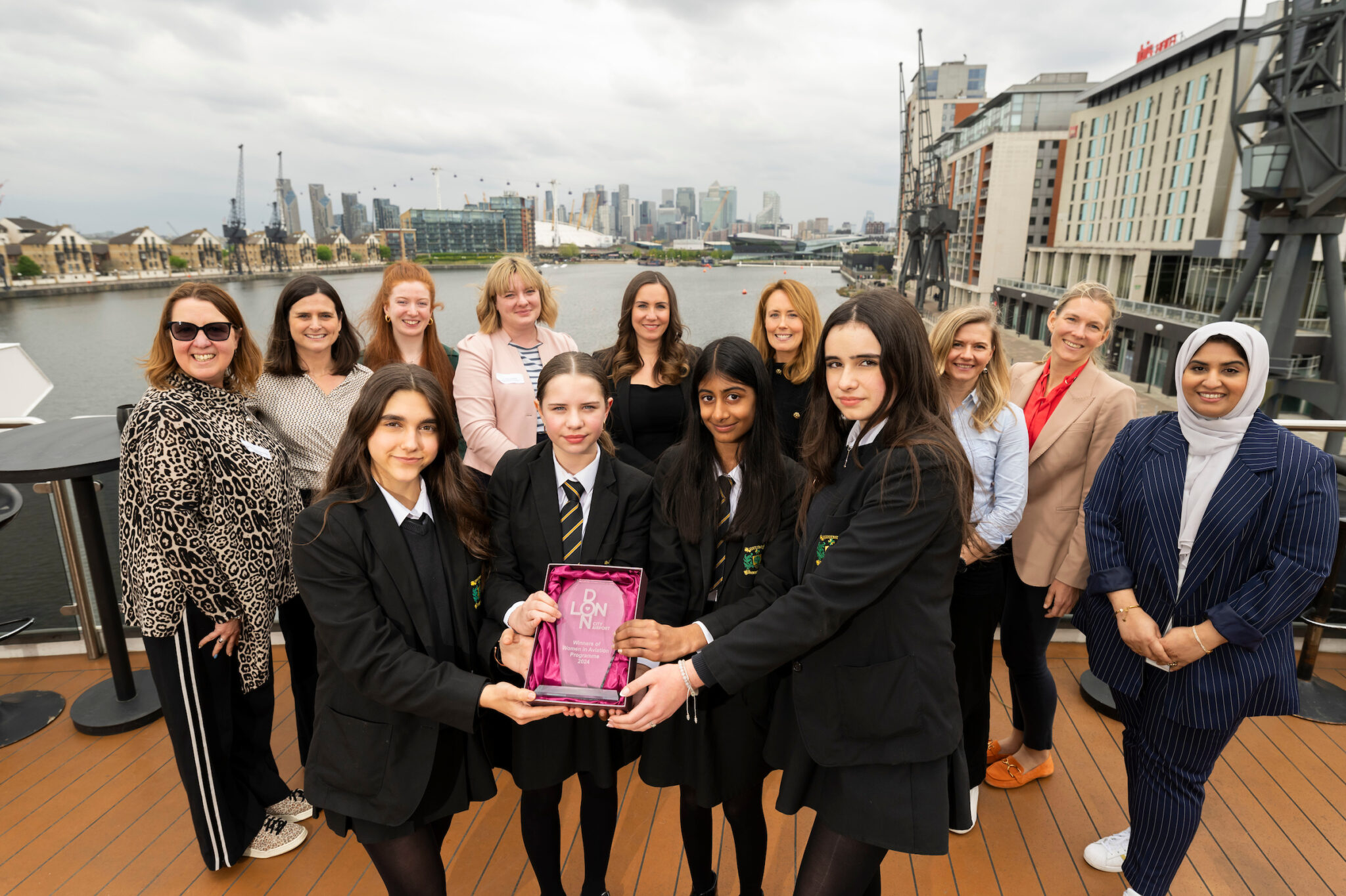 East London students win London City Airport’s Women in Aviation challenge