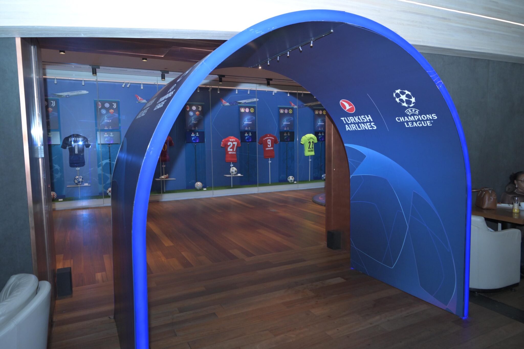 turkish airlines unveils new line up for champions league exhibition