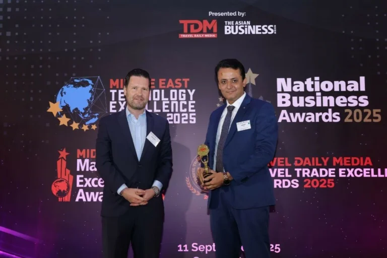Waheguru Travels wins at TDM Travel Trade Excellence Awards 2025 – Middle East