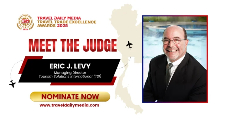 Tourism Solutions International’s Eric Levy shares how Thailand remains a global tourism powerhouse