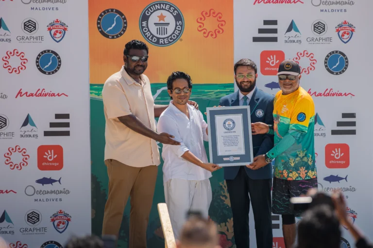Siyam World Maldives sets snorkelling world record