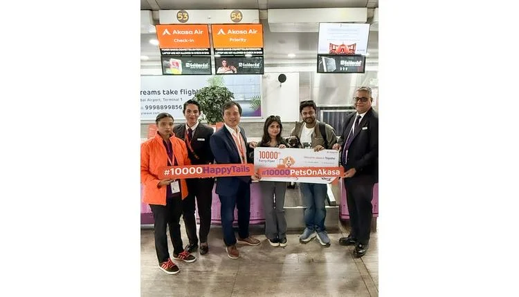 Akasa Air flies over 10,000 pets since 2022 launch