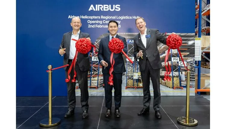 Airbus opens logistics hub in Singapore