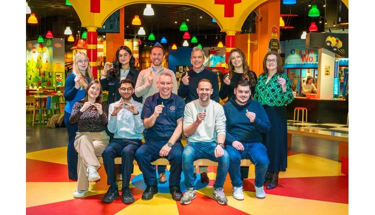 Birmingham Airport unveils LEGO display at LEGOLAND