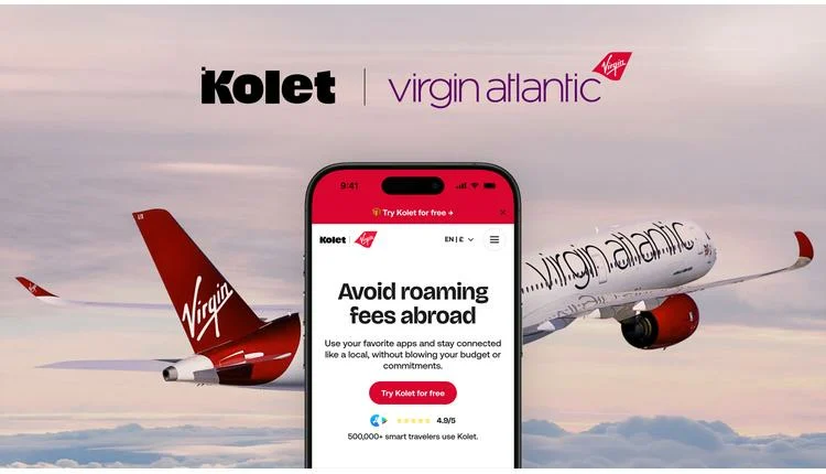 Virgin Atlantic partners with Kolet for seamless connectivity
