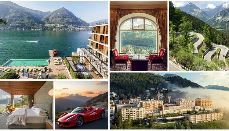 Il Sereno and Kulm Hotel launch luxury supercar journey