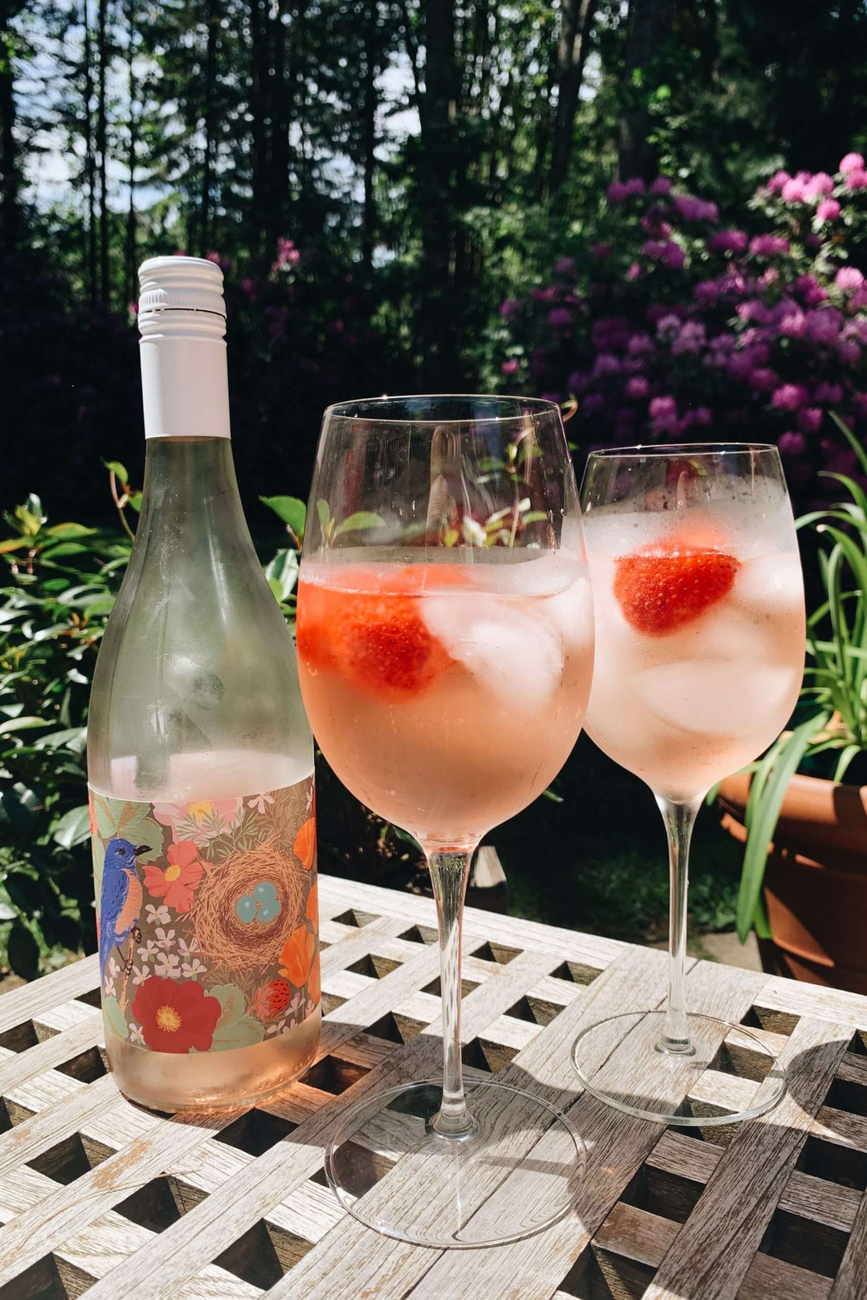 My month in wine - June 2021 Anne Amie Rose wine