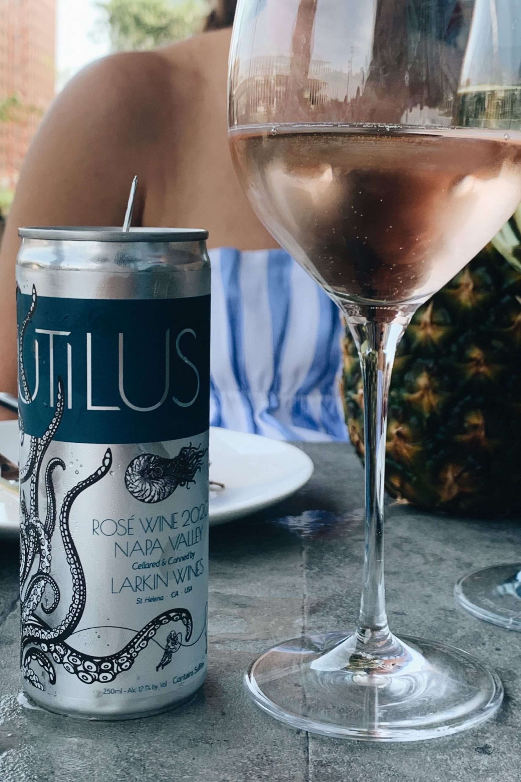 My month in wine - June 2021 Nautilus Rose can