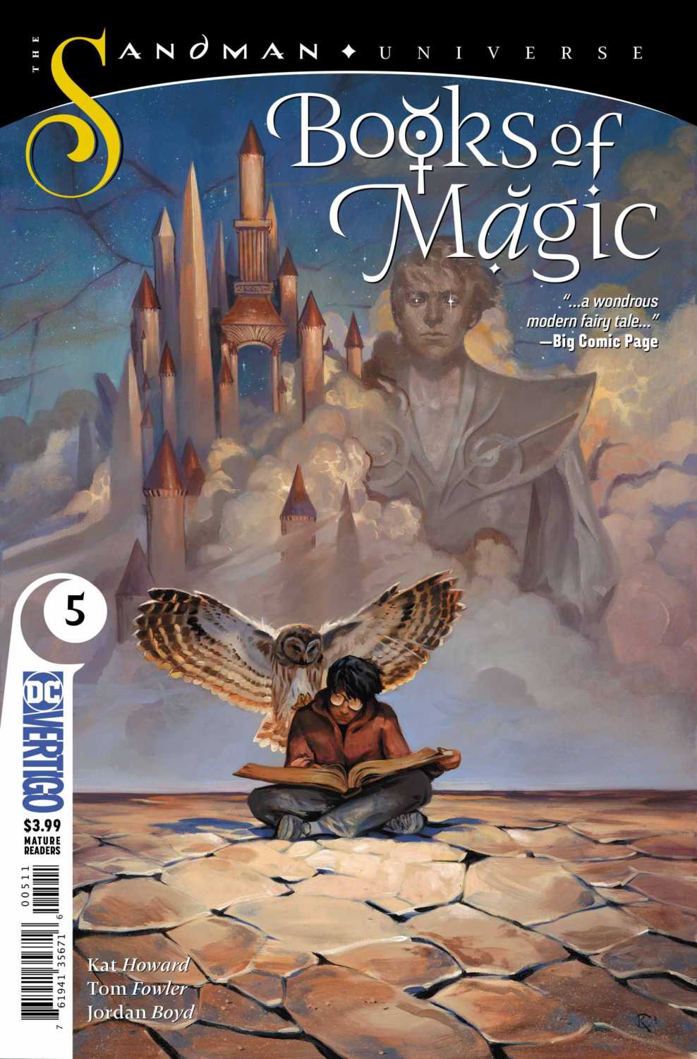 books of magic #5 cover