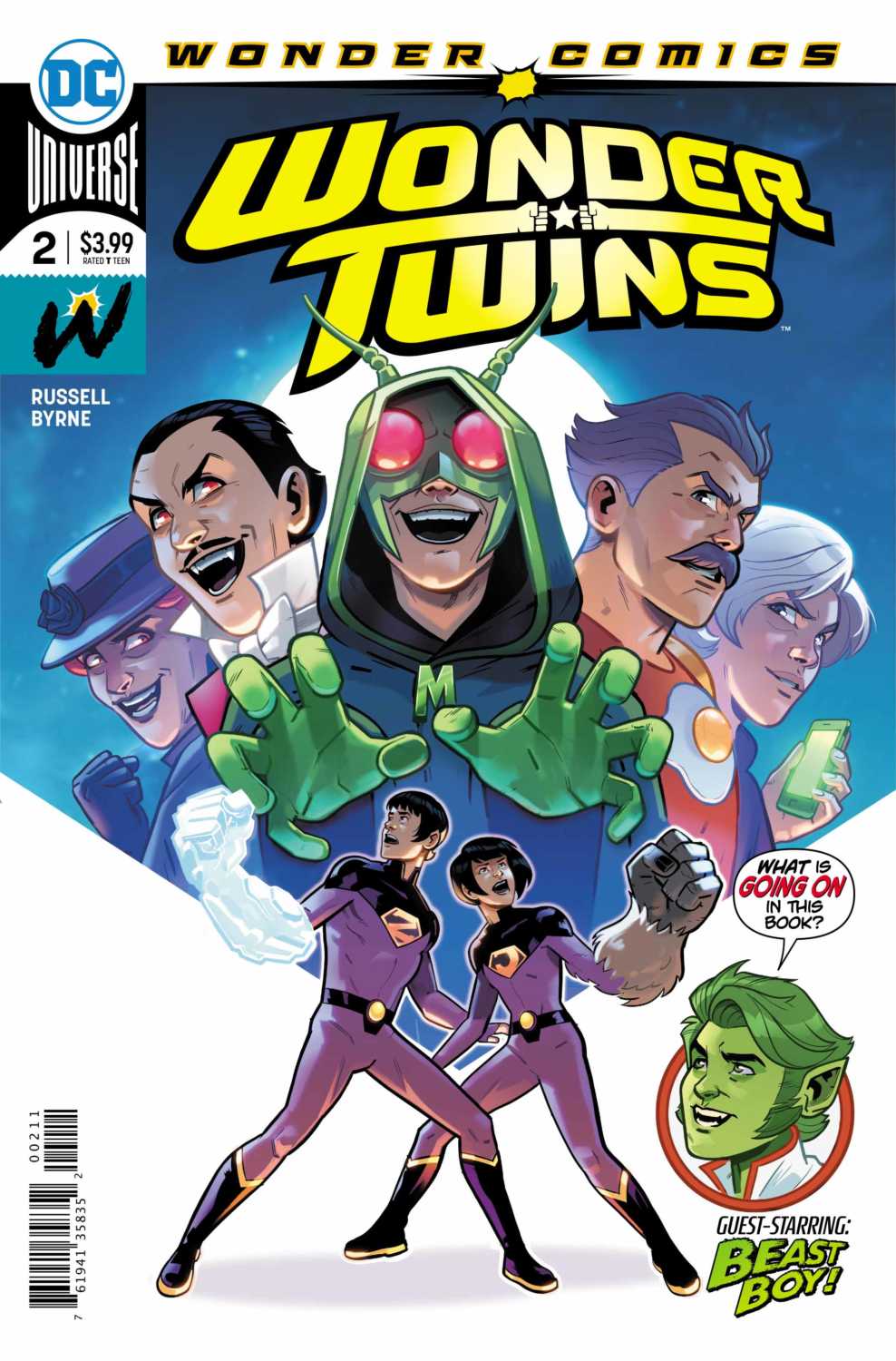 Wonder Twins #2 Cover