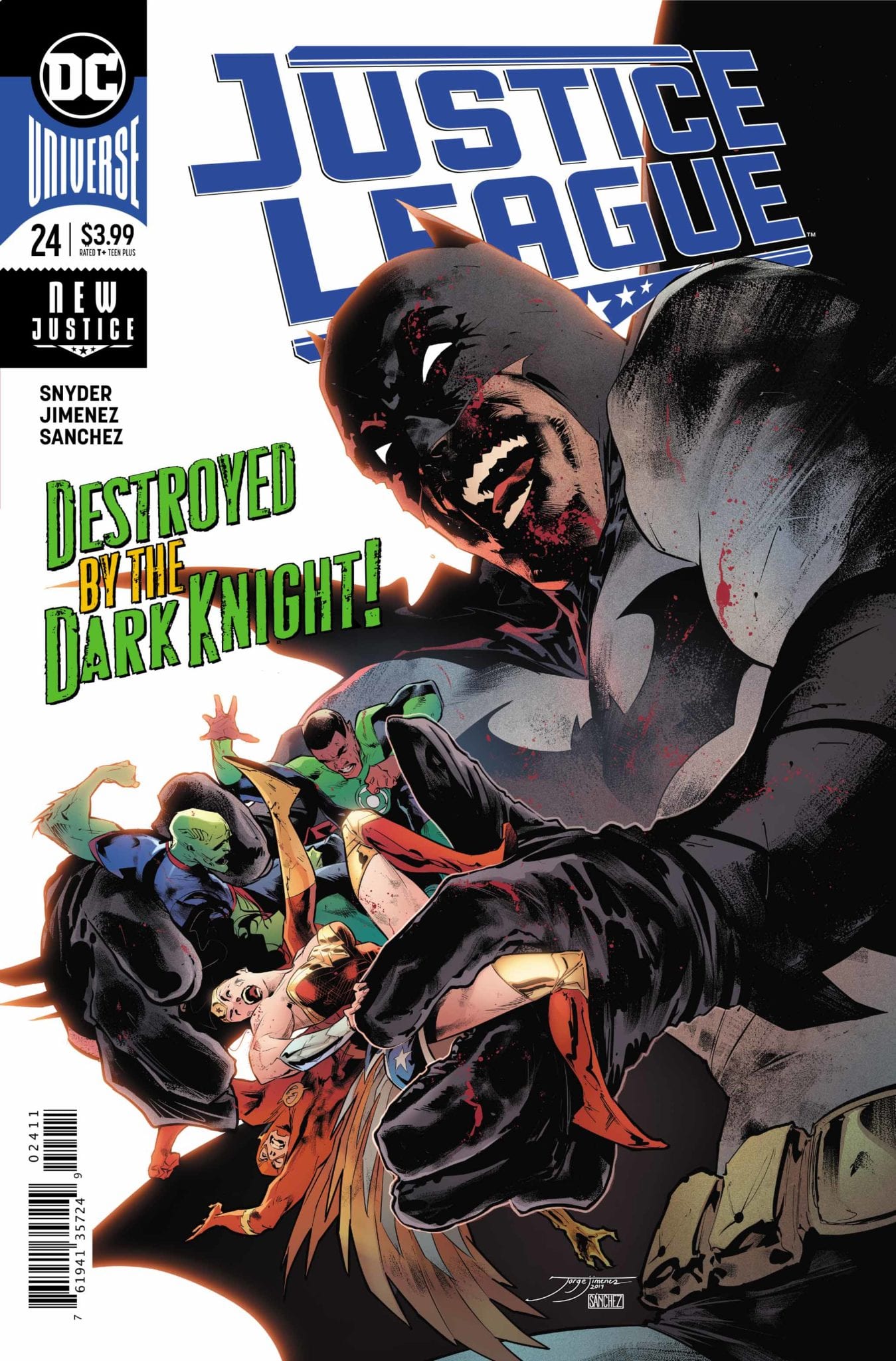 Justice League #24 Cover