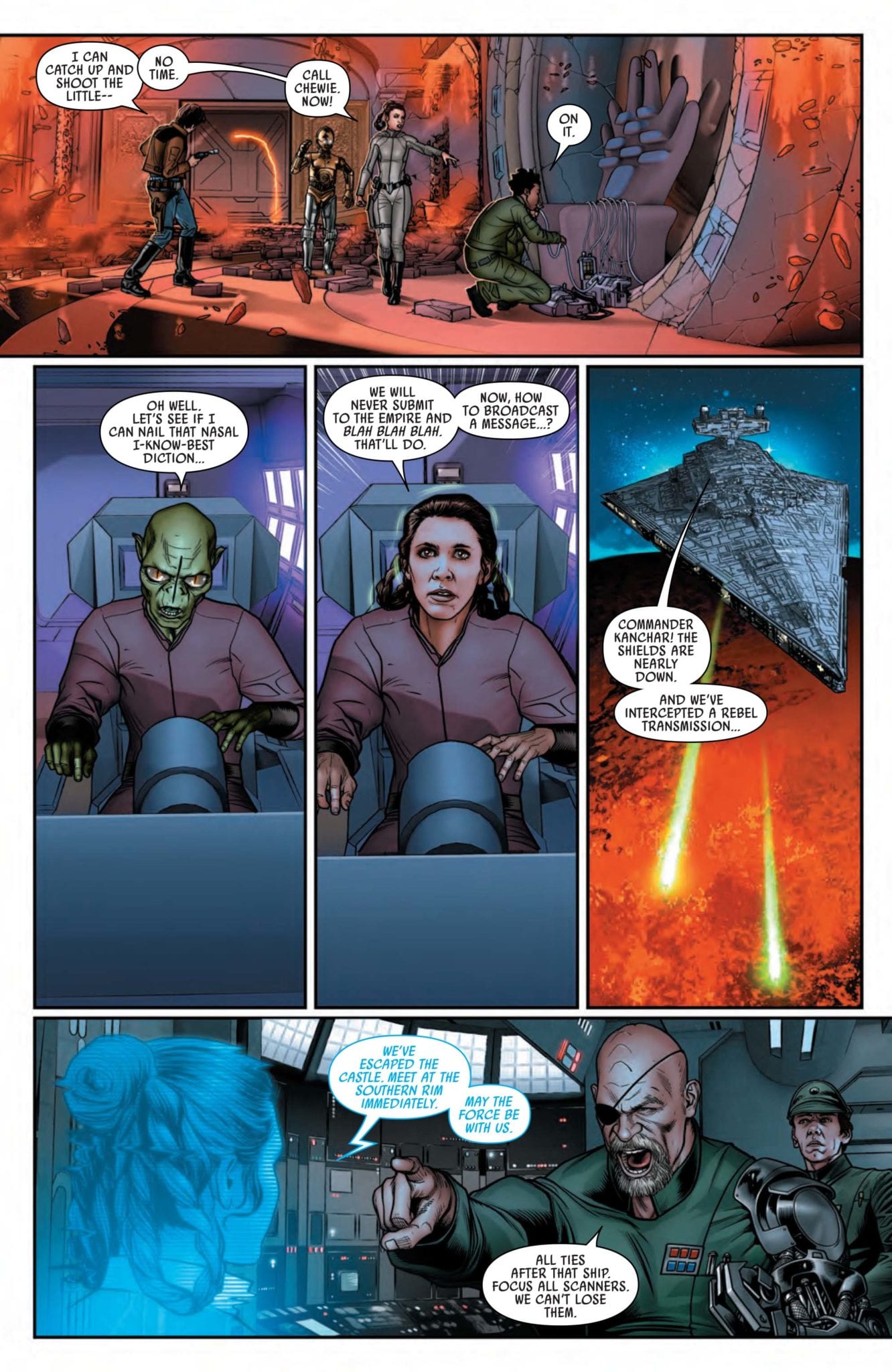 star wars 67 marvel comics exclusive preview kieron gillen final issue
