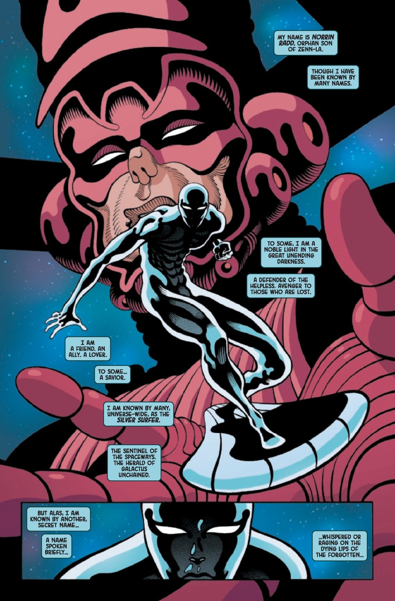 Marvel Comics Exclusive Preview: Donny Cates' SILVER SURFER BLACK #1