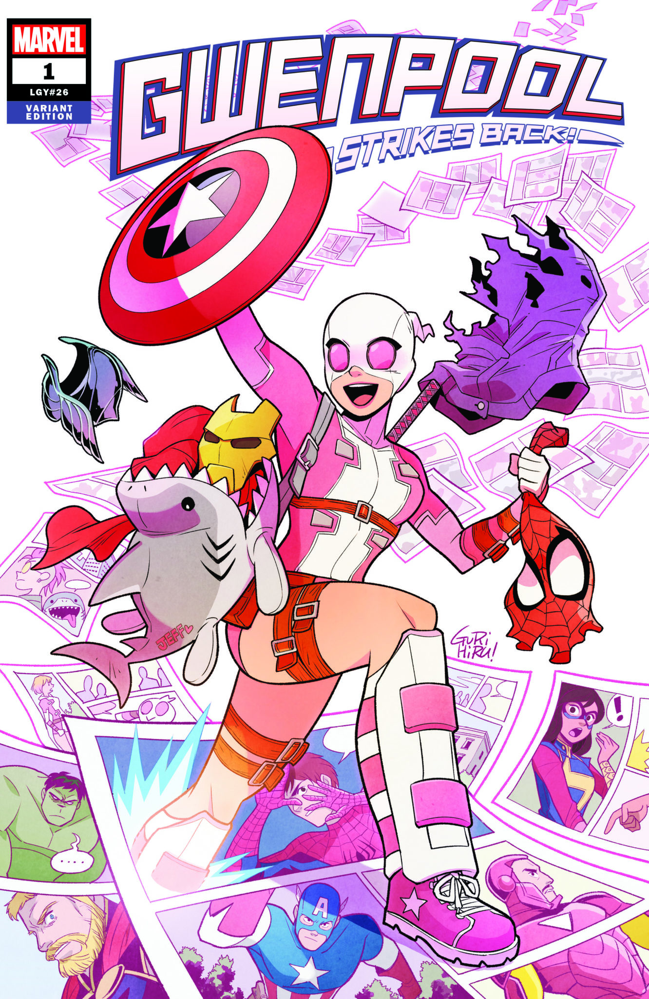 Gwenpool Strikes Back Marvel Comics Exclusive preview interview