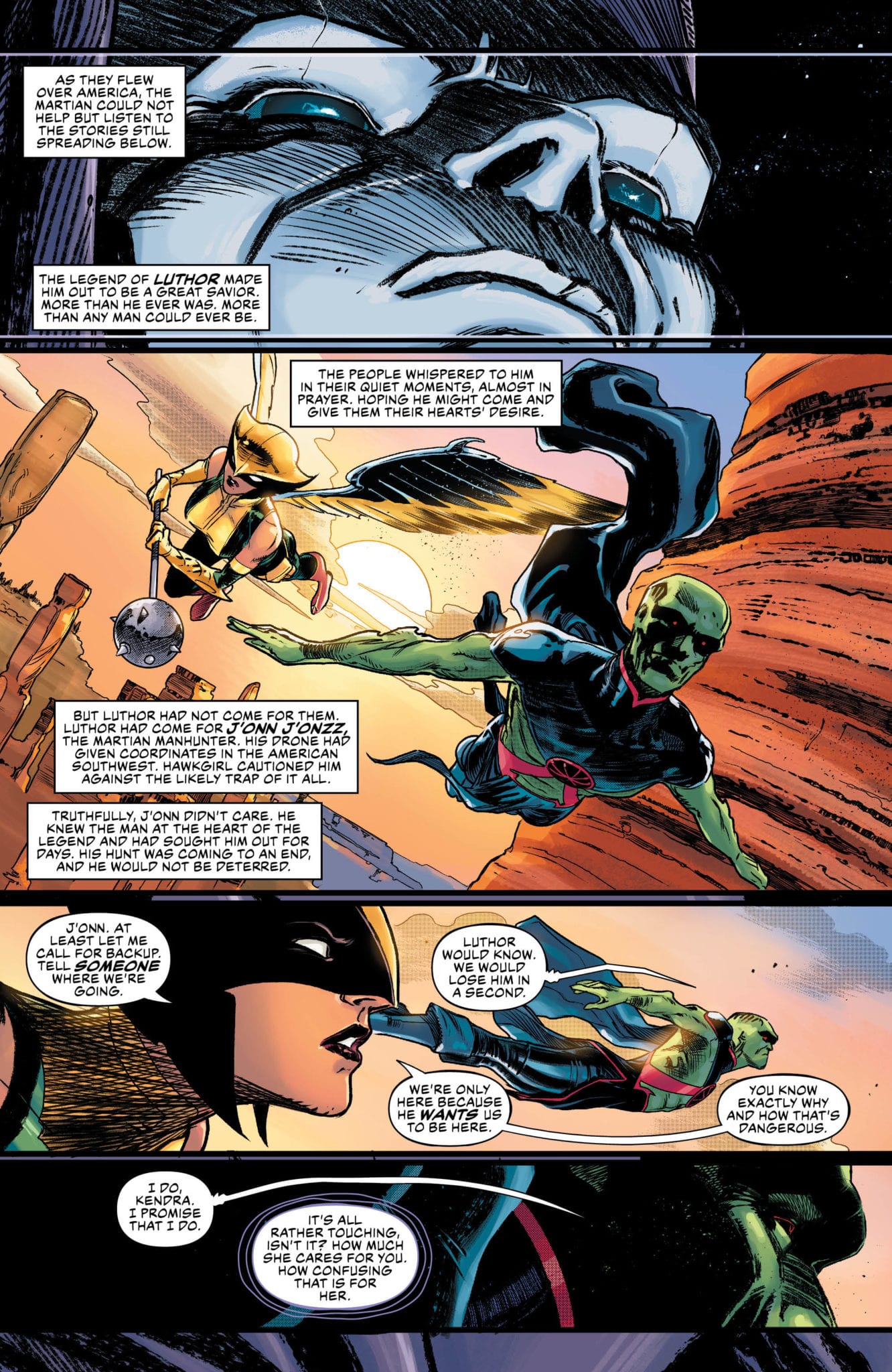 Justice League #28 Page Lex Luthor