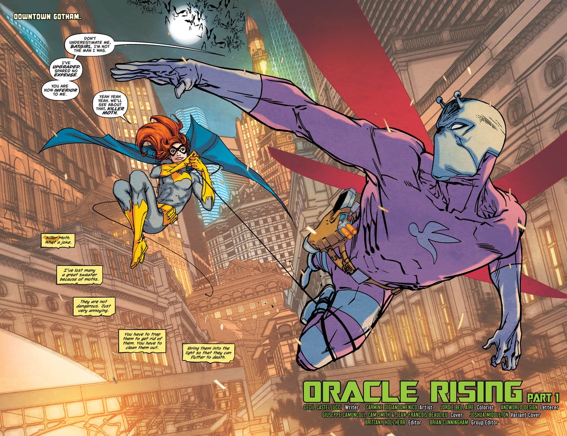 Batgirl 37 Oracle Rising