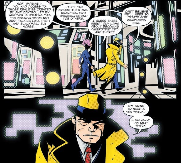 DICK TRACY FOREVER #4 Storms Blindly Into The Future