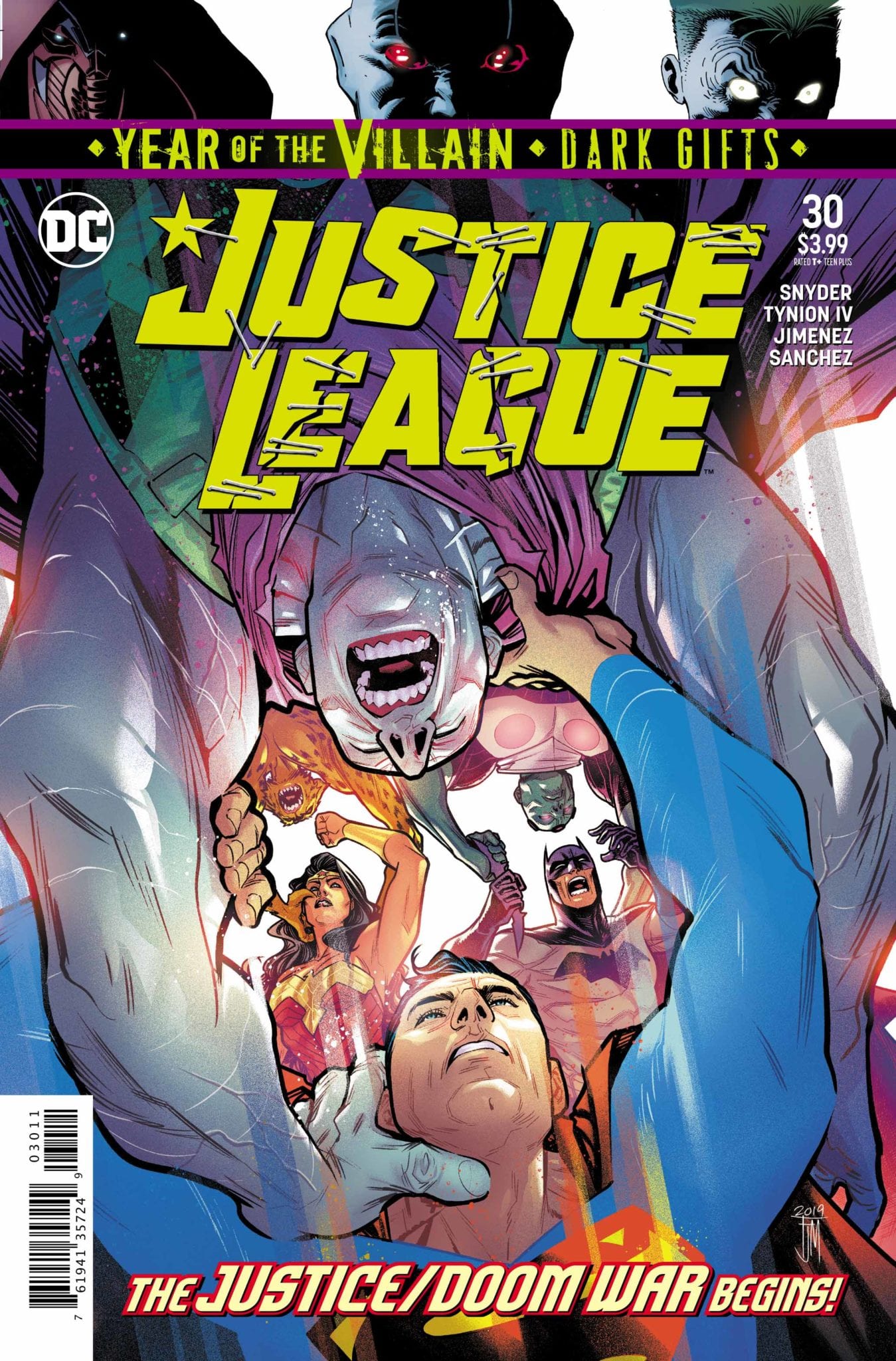 Justice League #30 Cover