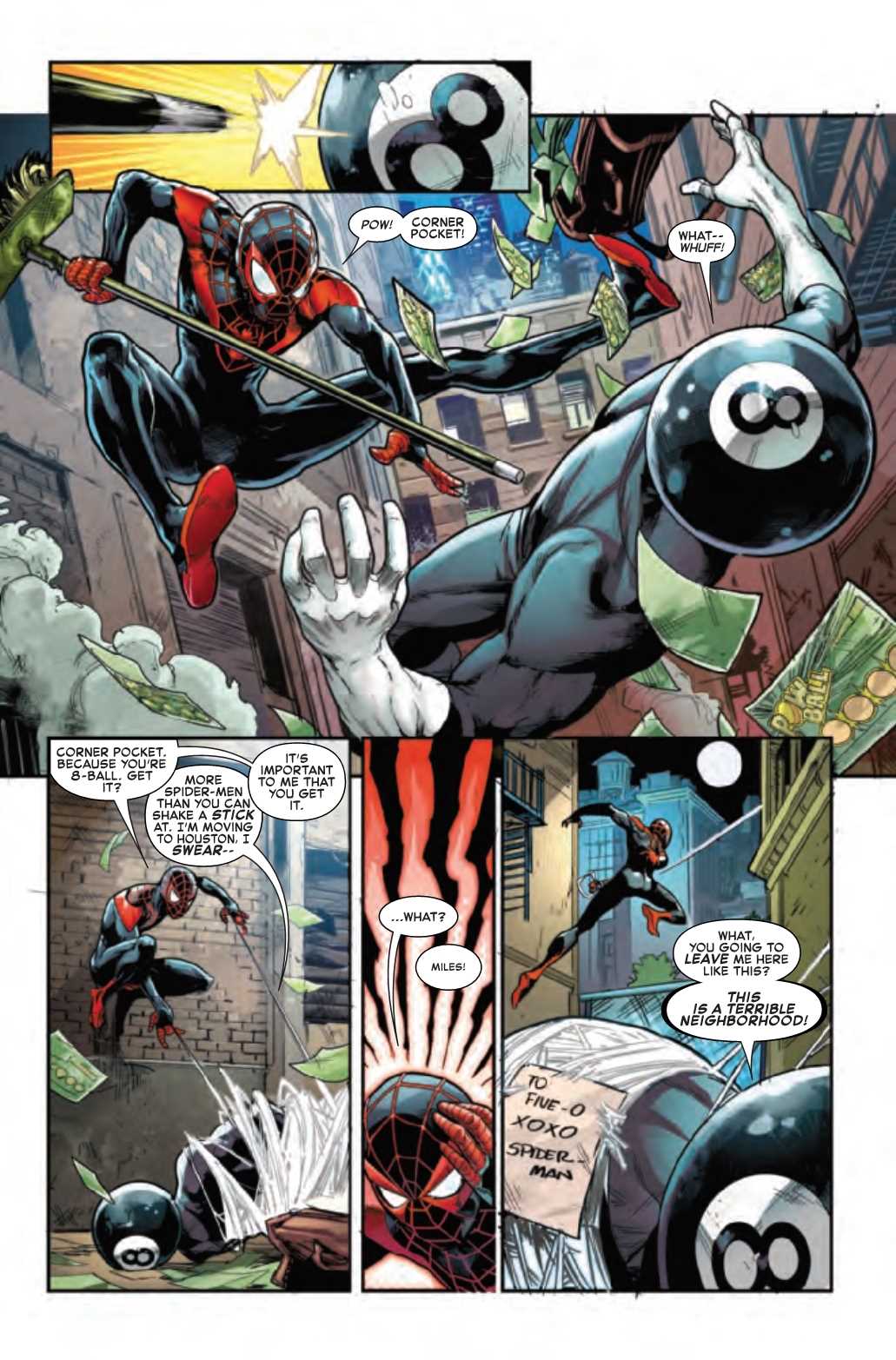 Spider-Man Fights The Dastardly.... 8-Ball?