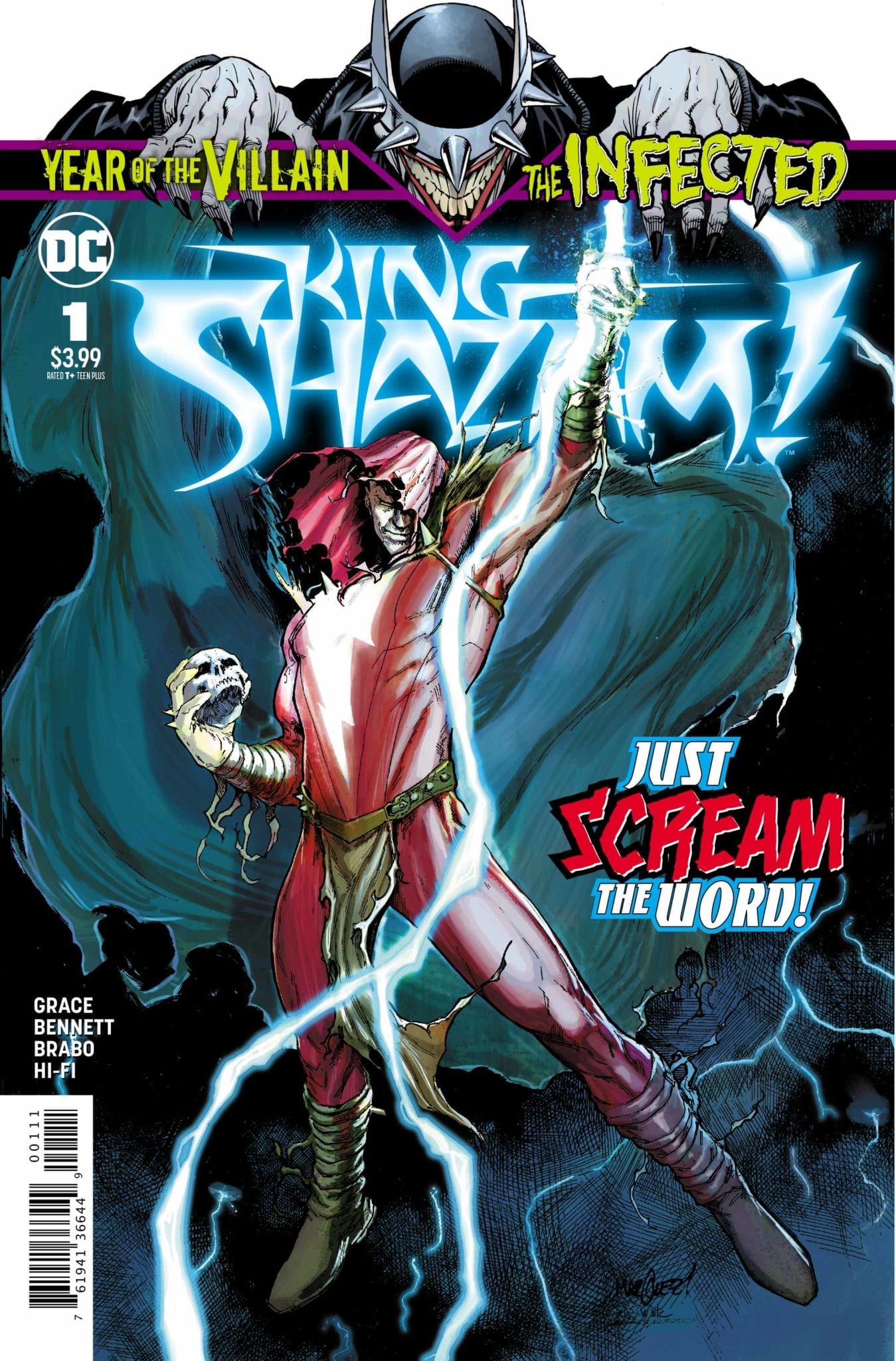 the infected king shazam dc comics review