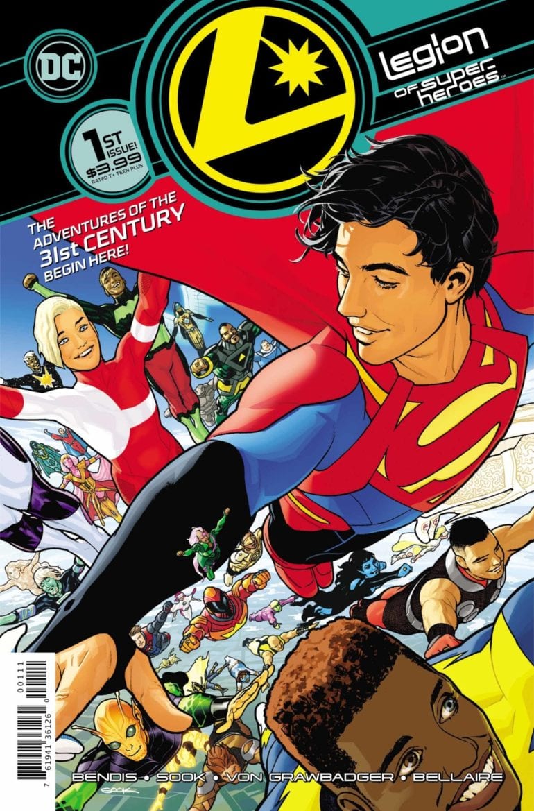 :egion of Superheroes #1 cover