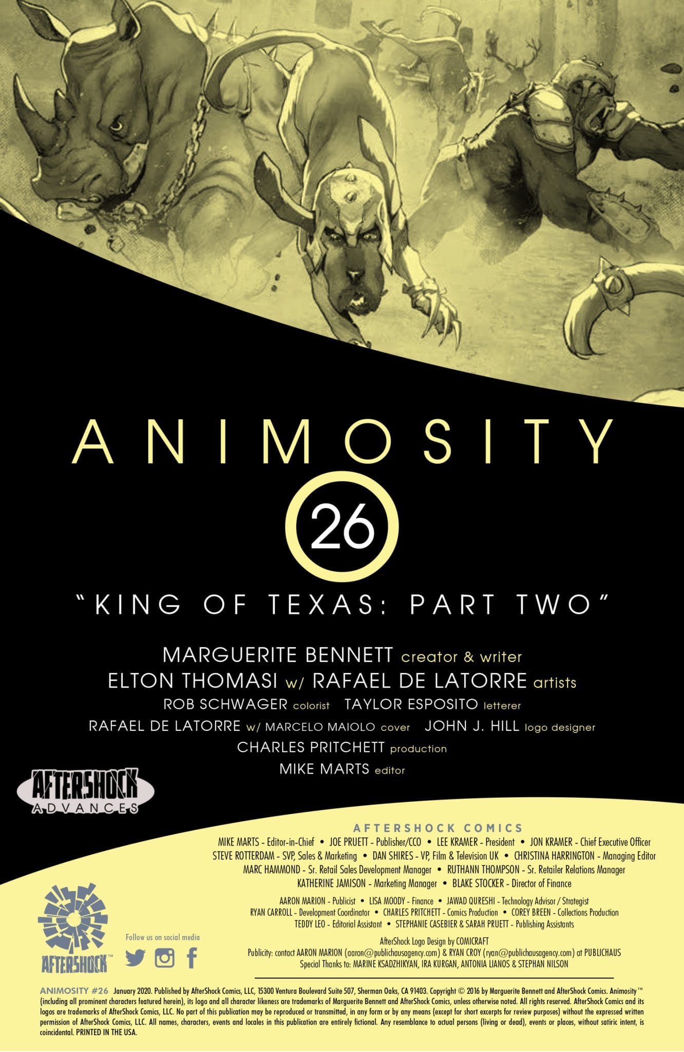 aftershock comics comic books exclusive preview animosity #26