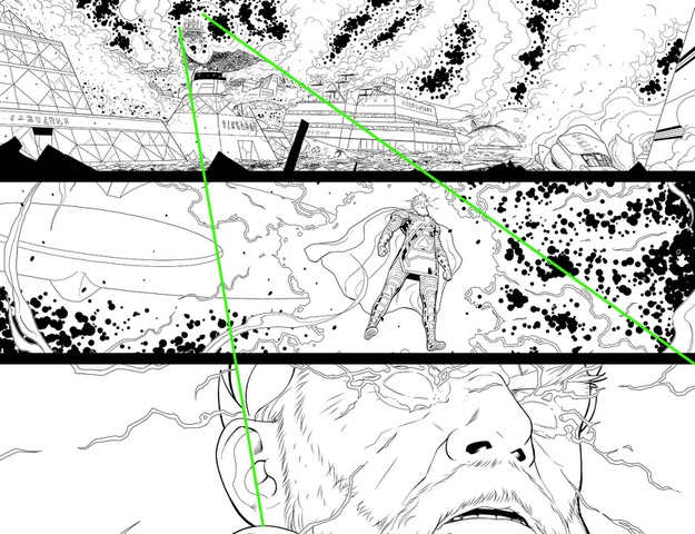 Juann Cabal Explains His Panel Structure For GUARDIANS OF THE GALAXY #1