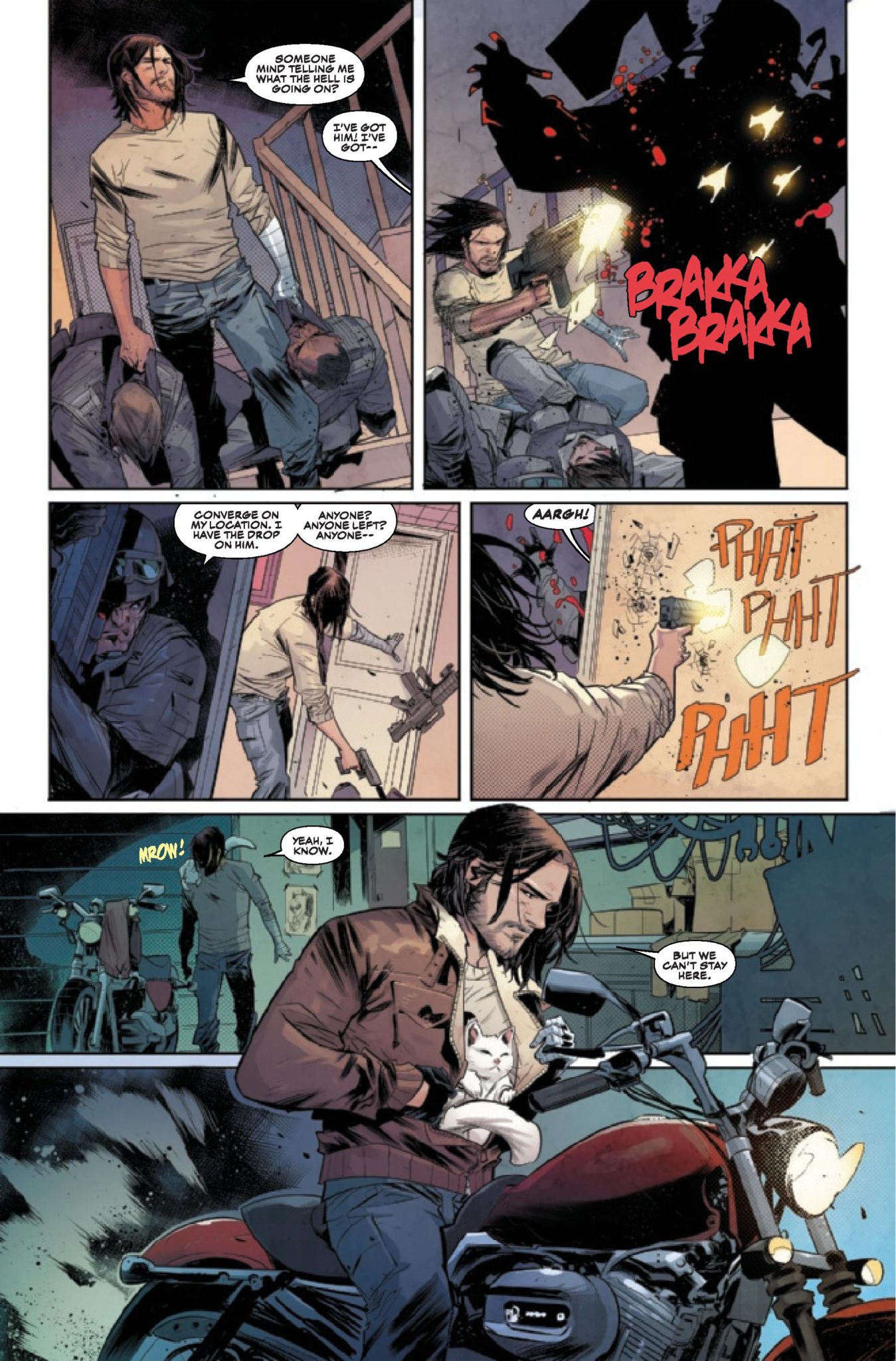 Marvel Comics Preview: FALCON & WINTER SOLDIER #1 - Save The Cat!