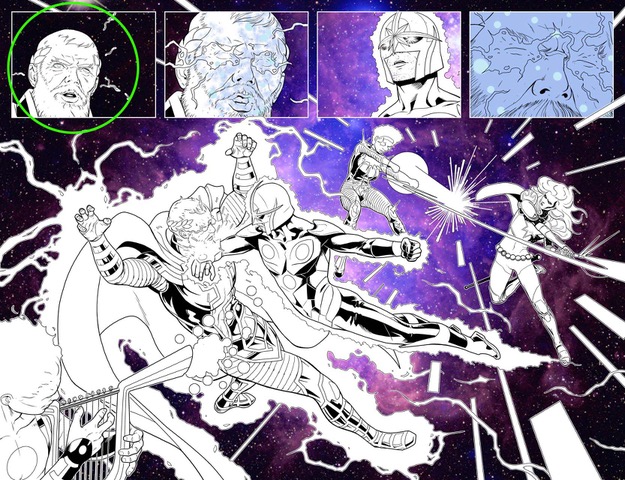 Juann Cabal Explains His Panel Structure For GUARDIANS OF THE GALAXY #1